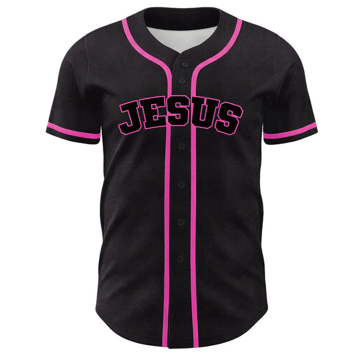 Camiseta de béisbol unisex del equipo de Christianartworkshop Jesús número 7: Fue, es, es y vendrá. - image 11