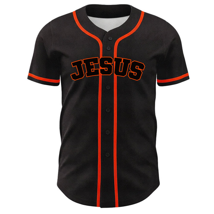 Camiseta de béisbol unisex del equipo de Christianartworkshop Jesús número 7: Fue, es, es y vendrá. - image 17