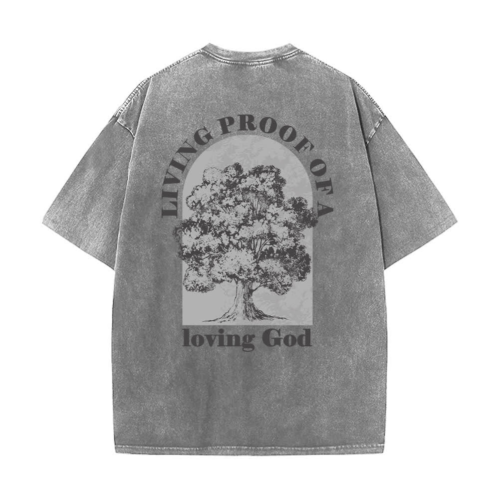 Christianartworkshop Camiseta extragrande lavada con estampado de árbol de Living Proof - image 10