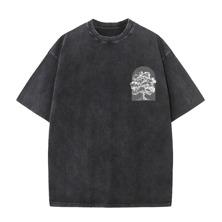 Christianartworkshop Camiseta extragrande lavada con estampado de árbol de Living Proof - image 8