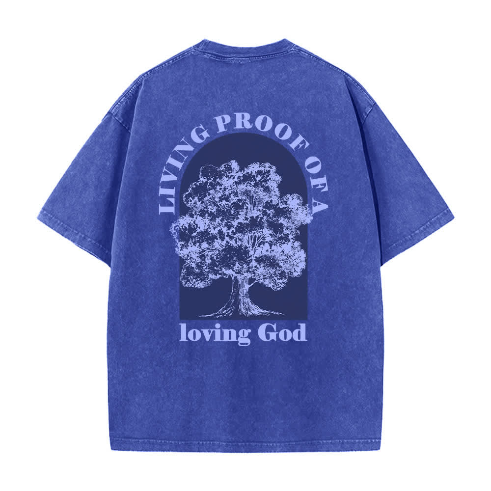 Christianartworkshop Camiseta extragrande lavada con estampado de árbol de Living Proof - image 19