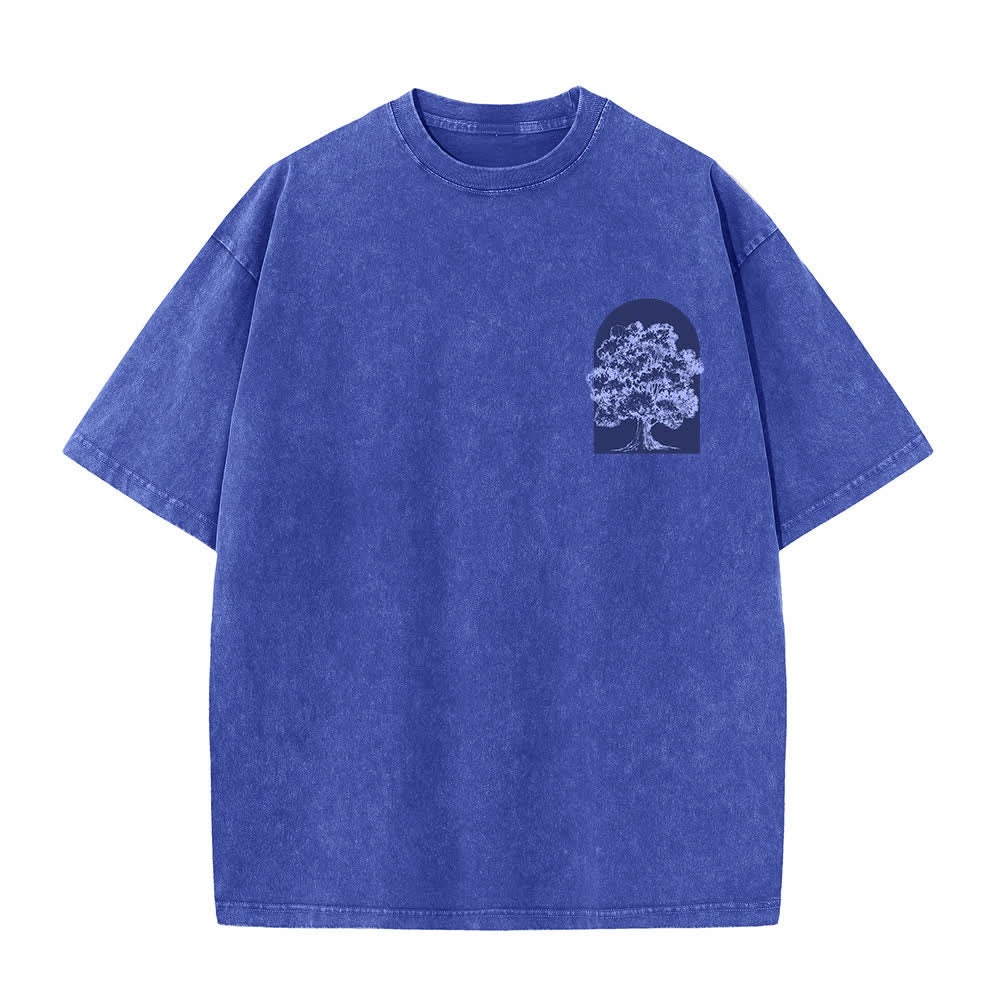 Christianartworkshop Camiseta extragrande lavada con estampado de árbol de Living Proof - image 20