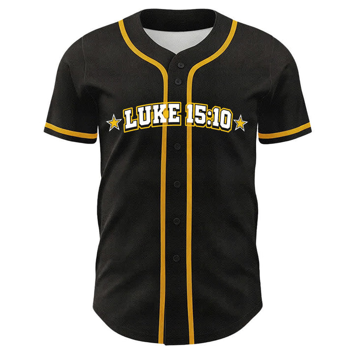 Christianartworkshop Lucas 15:10 Se encontró una camiseta de béisbol de malla de oveja - image 26