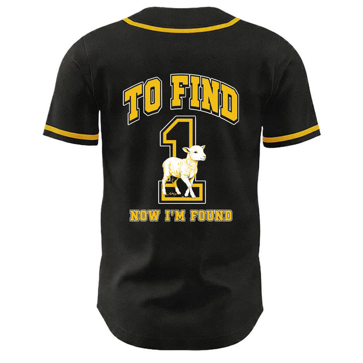 Christianartworkshop Lucas 15:10 Se encontró una camiseta de béisbol de malla de oveja - image 25