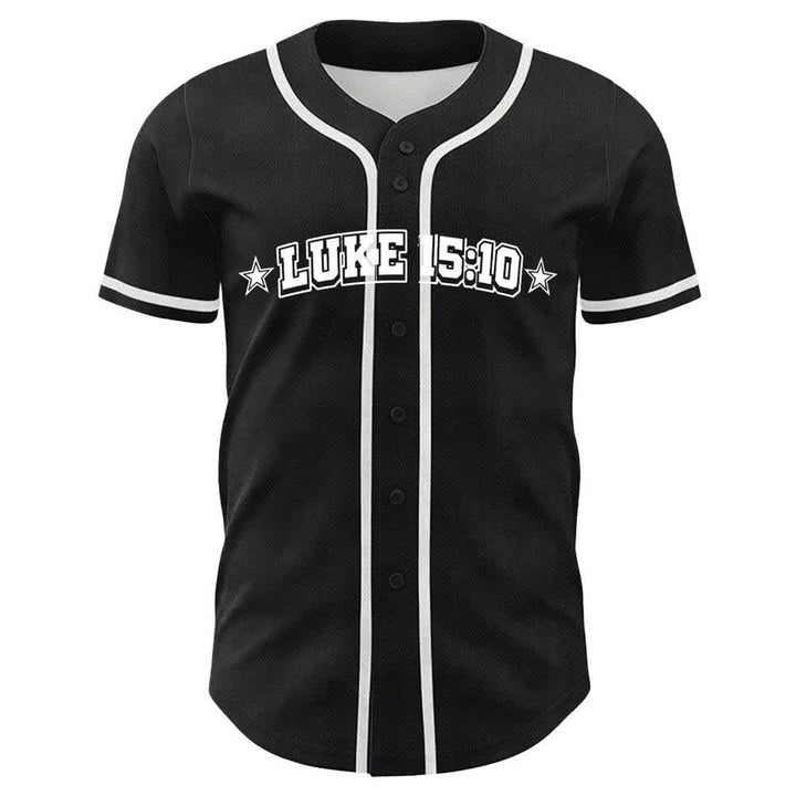 Christianartworkshop Lucas 15:10 Se encontró una camiseta de béisbol de malla de oveja - image 5