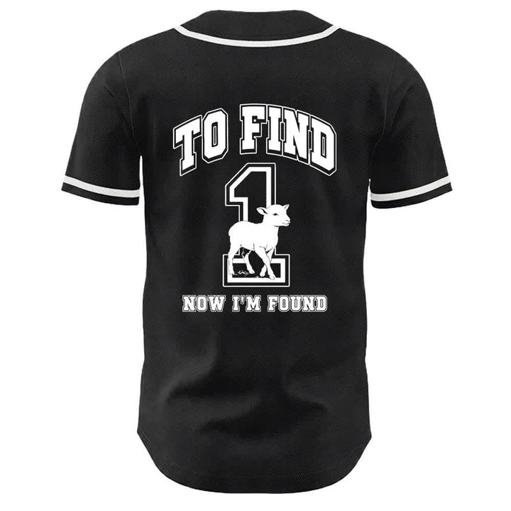 Christianartworkshop Lucas 15:10 Se encontró una camiseta de béisbol de malla de oveja - image 4