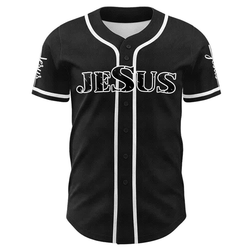 Camiseta de béisbol con la cruz de Jesús, clavos y corona de espinas de Christianartworkshop - image 9
