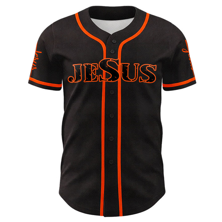 Camiseta de béisbol con la cruz de Jesús, clavos y corona de espinas de Christianartworkshop - image 15