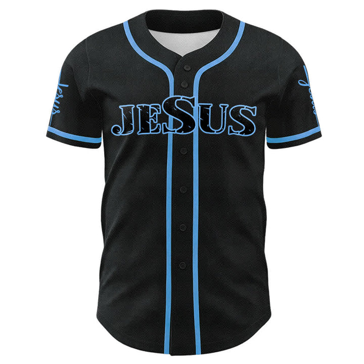 Camiseta de béisbol con la cruz de Jesús, clavos y corona de espinas de Christianartworkshop - image 21