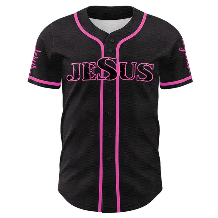 Camiseta de béisbol con la cruz de Jesús, clavos y corona de espinas de Christianartworkshop - image 24