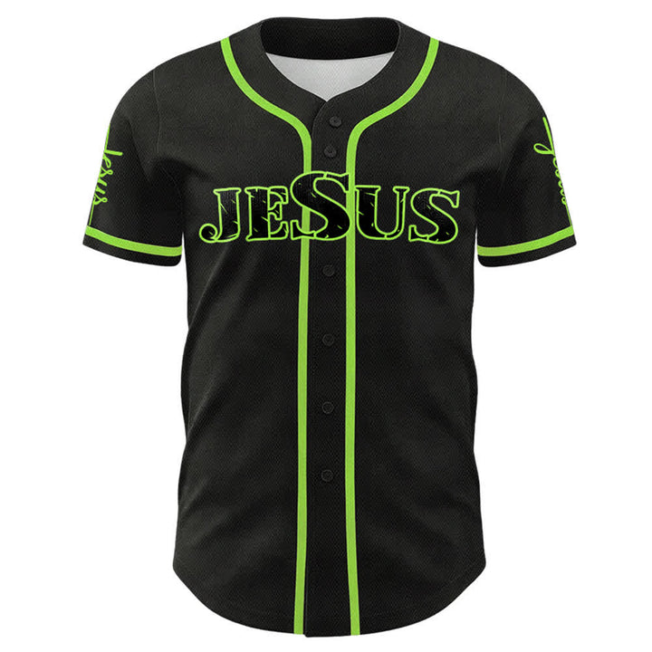 Camiseta de béisbol con la cruz de Jesús, clavos y corona de espinas de Christianartworkshop - image 27