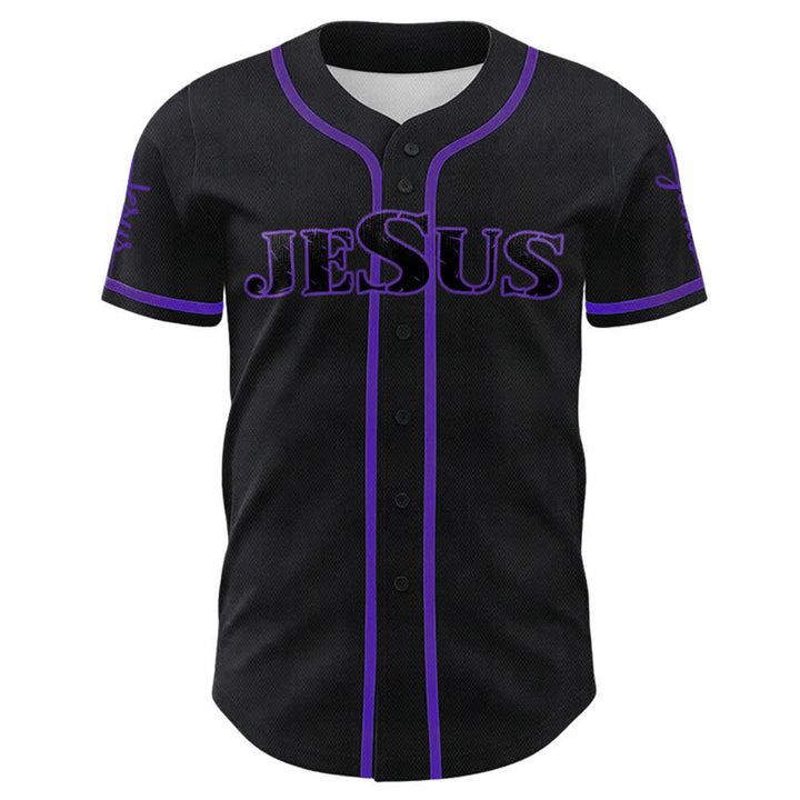 Camiseta de béisbol con la cruz de Jesús, clavos y corona de espinas de Christianartworkshop - image 30