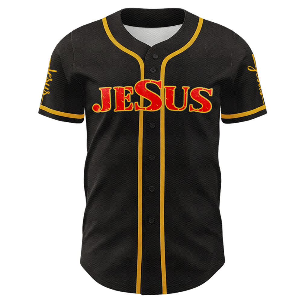 Christianartworkshop Camiseta de béisbol con la cruz de Jesús, clavos y corona de espinas - image 33