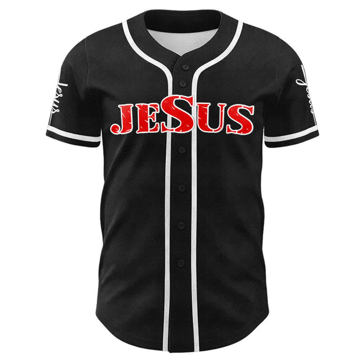 Camiseta de béisbol con la cruz de Jesús, clavos y corona de espinas de Christianartworkshop - image 40