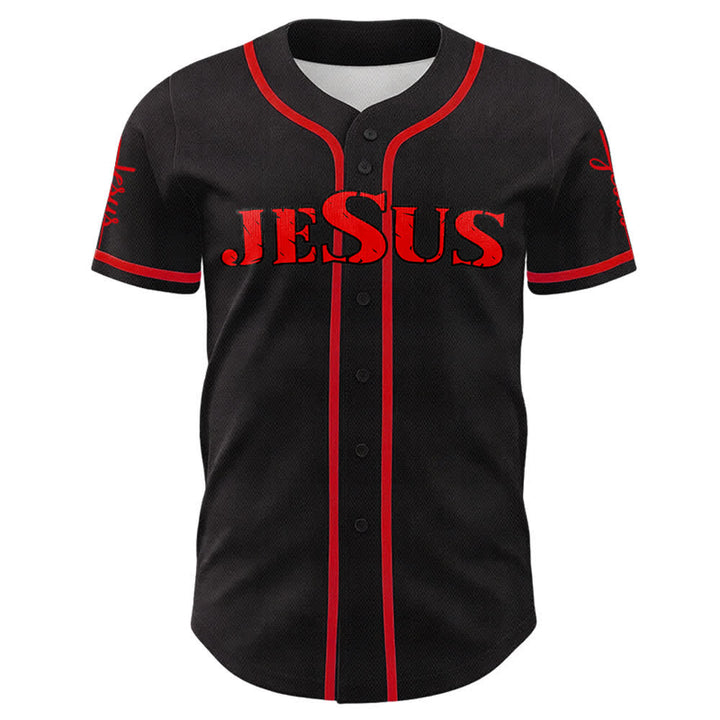 Camiseta de béisbol con la cruz de Jesús, clavos y corona de espinas de Christianartworkshop - image 43