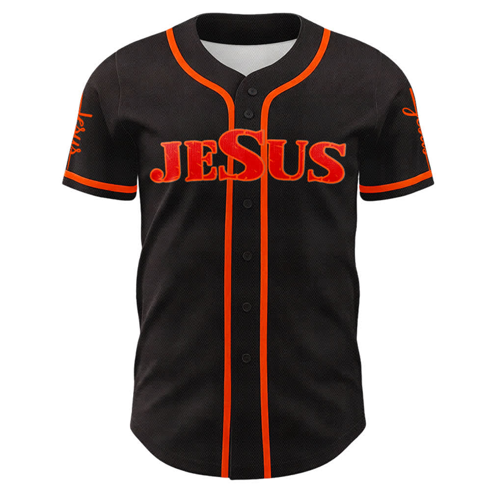 Camiseta de béisbol con la cruz de Jesús, clavos y corona de espinas de Christianartworkshop - image 46