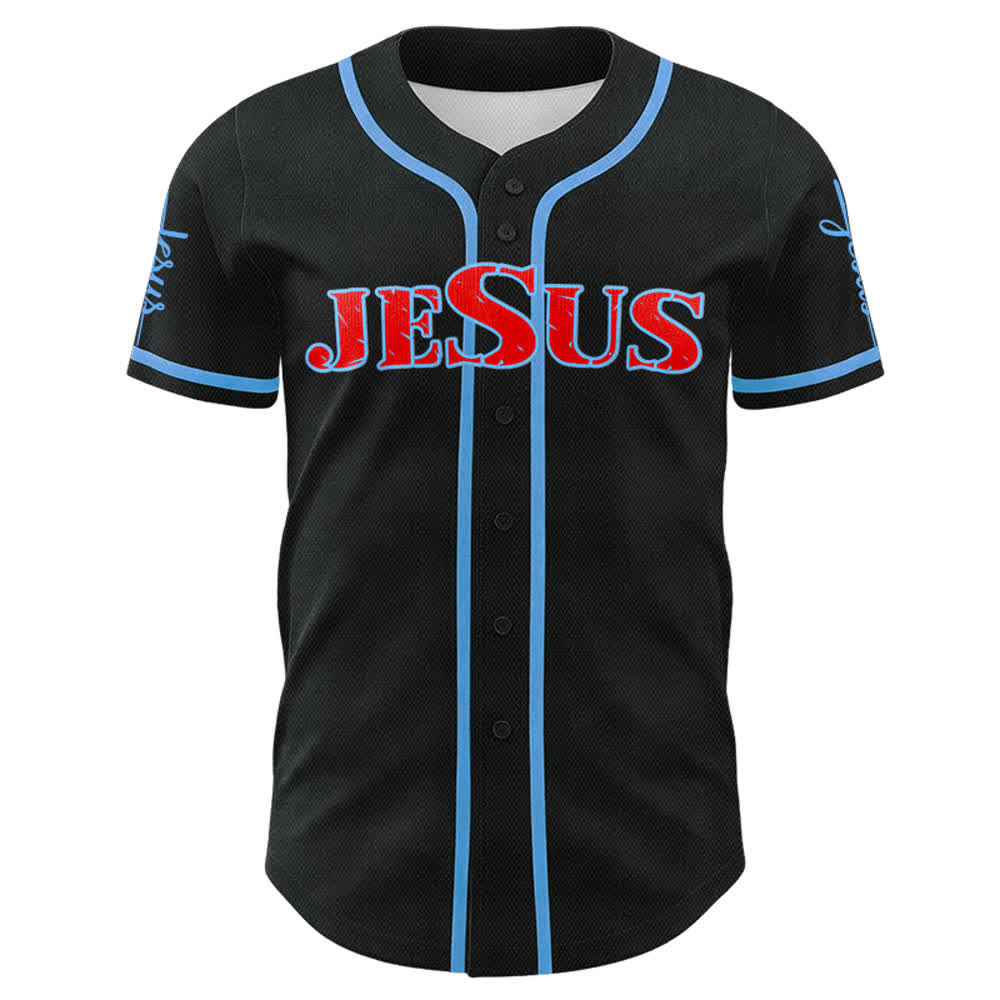 Christianartworkshop Camiseta de béisbol con la cruz de Jesús, clavos y corona de espinas - image 52