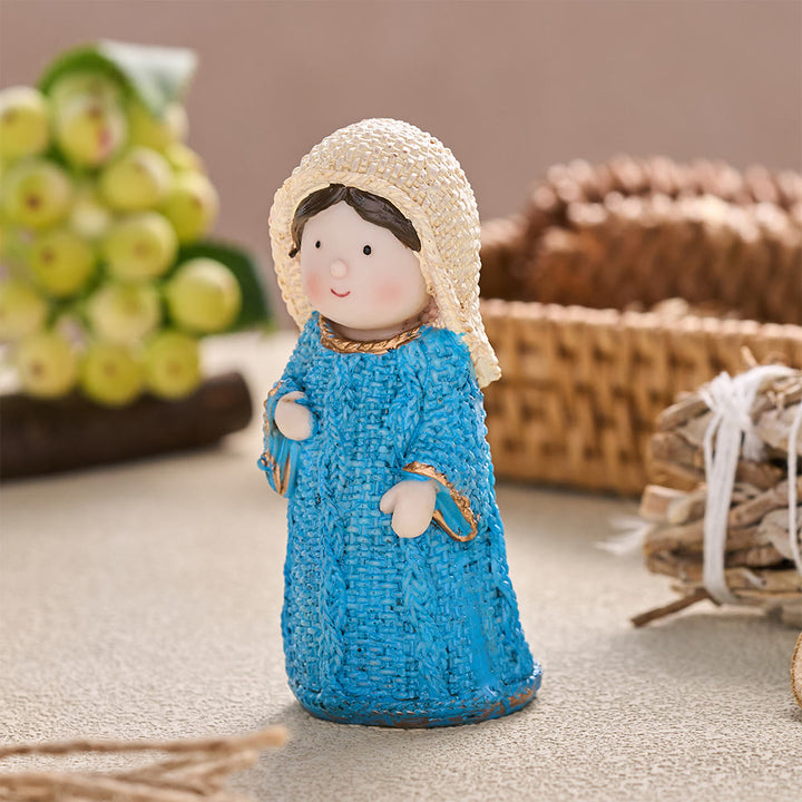 Christianartworkshop Mini adornos de personajes del Nacimiento: símbolo de la tranquila armonía celestial. - image 7