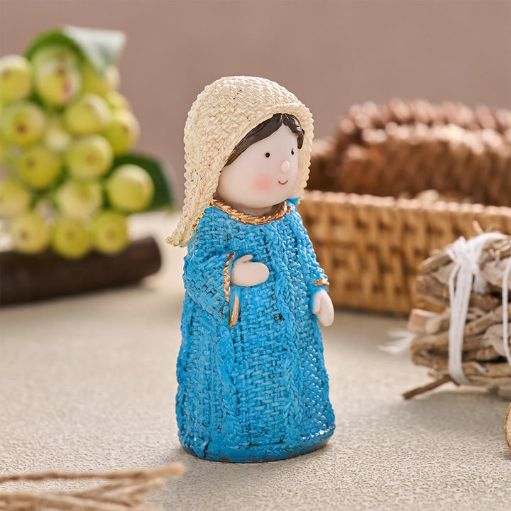 Christianartworkshop Mini adornos de personajes del Nacimiento: símbolo de la tranquila armonía celestial. - image 8