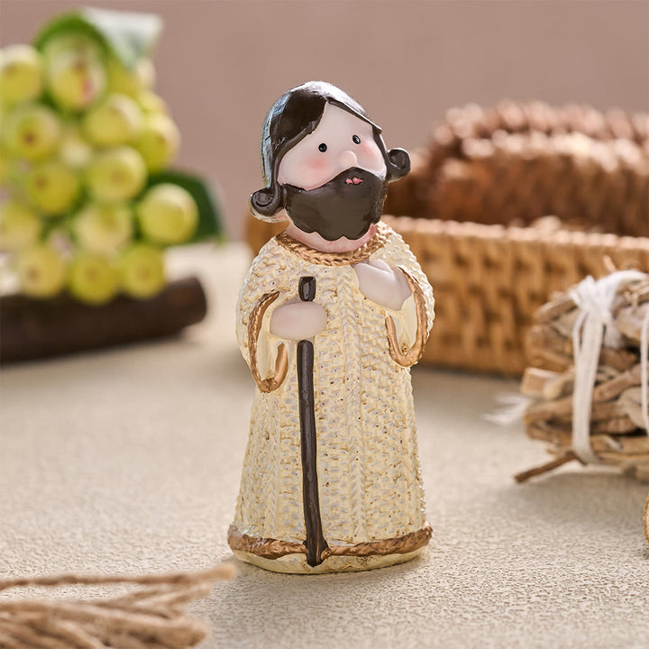 Christianartworkshop Mini adornos de personajes del Nacimiento: símbolo de la tranquila armonía celestial. - image 4