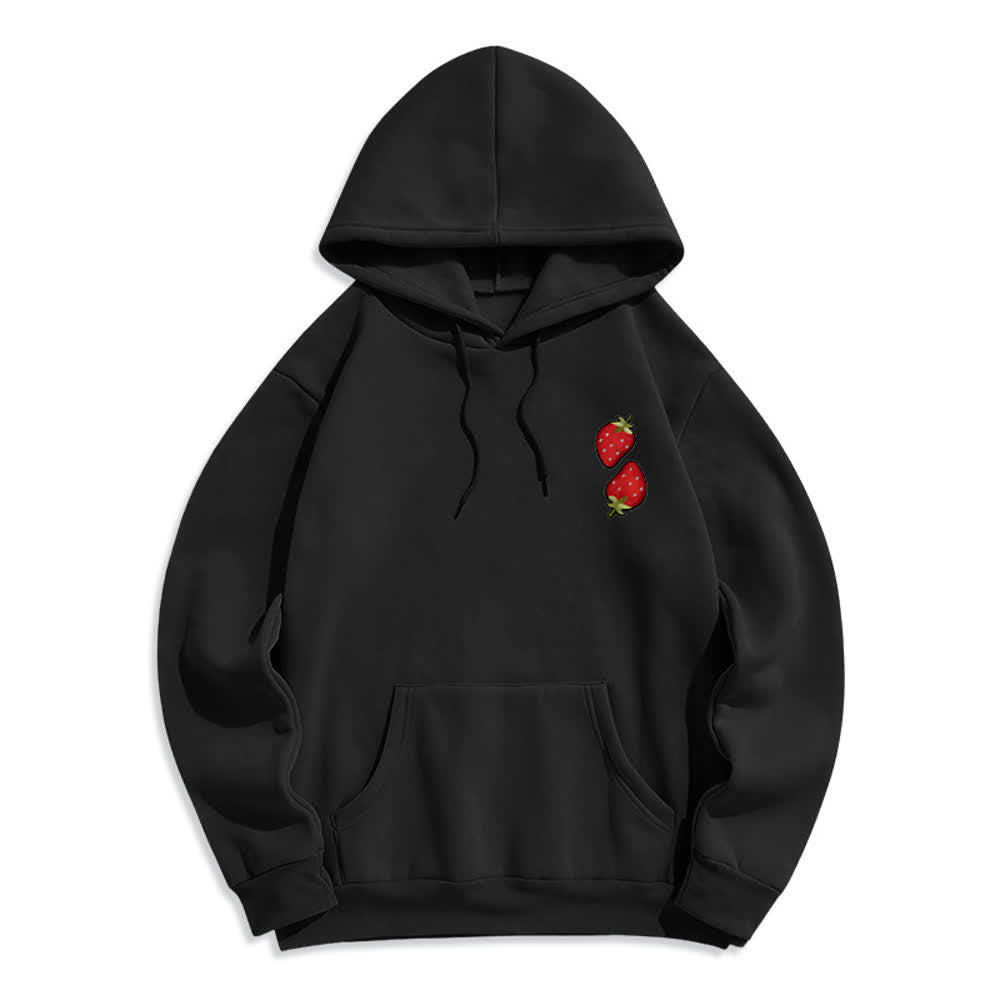 Christianartworkshop Sudadera con capucha de poliéster forrada de felpa con estampado de fresas Fruit Of the Spirit - image 8