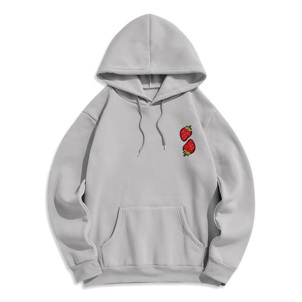 Christianartworkshop Sudadera con capucha de poliéster forrada de felpa con estampado de fresas Fruit Of the Spirit - image 5