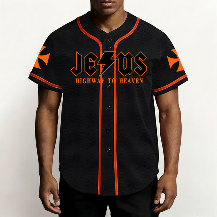 Christianartworkshop Jesús Camino al Cielo Jeremías 17:7-8 Camiseta de béisbol - image 41