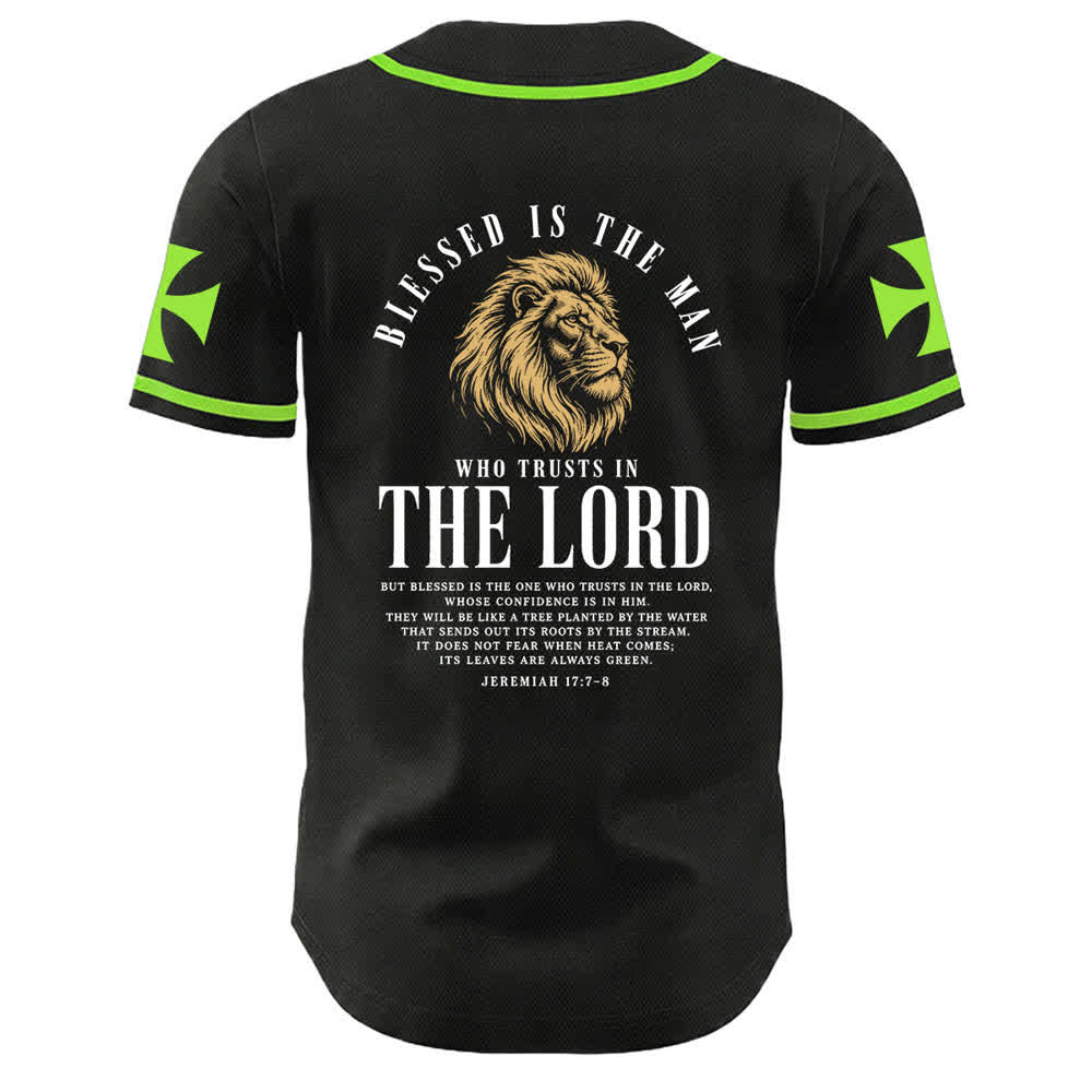 Christianartworkshop Camiseta de béisbol con la frase "El camino de Jesús al cielo" de Jeremías 17:7-8 - image 57