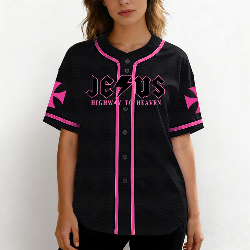 Christianartworkshop Jesús Camino al Cielo Jeremías 17:7-8 Camiseta de béisbol - image 25