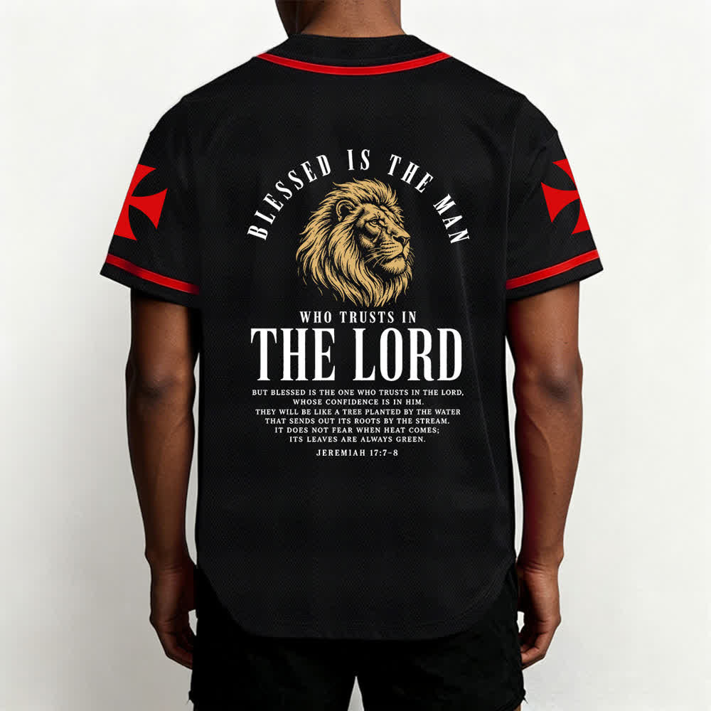 Christianartworkshop Jesús Camino al Cielo Jeremías 17:7-8 Camiseta de béisbol - image 19
