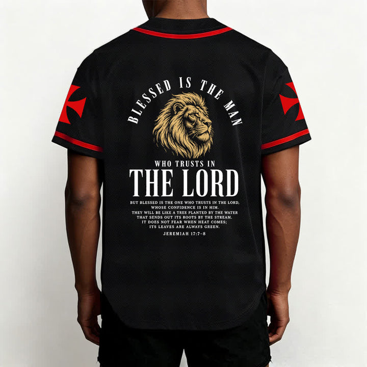 Christianartworkshop Jesús Camino al Cielo Jeremías 17:7-8 Camiseta de béisbol - image 19
