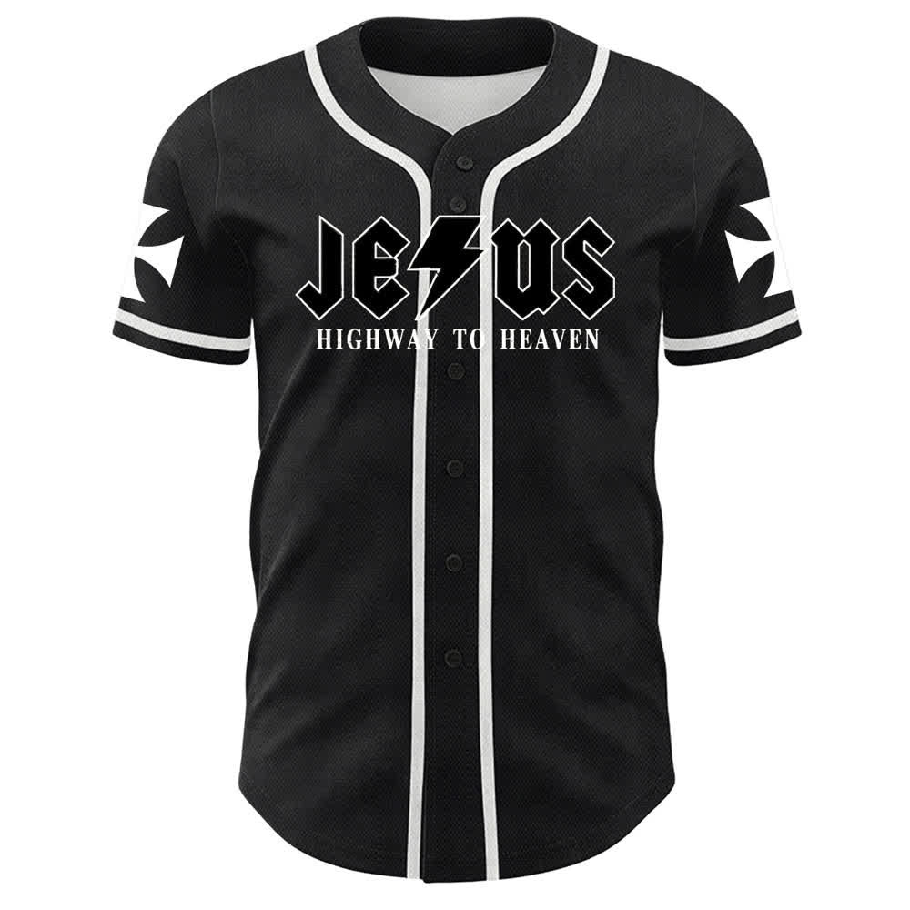 Christianartworkshop Jesús Camino al Cielo Jeremías 17:7-8 Camiseta de béisbol - image 9