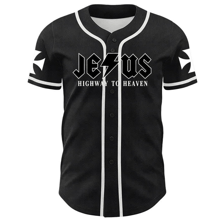 Christianartworkshop Jesús Camino al Cielo Jeremías 17:7-8 Camiseta de béisbol - image 9