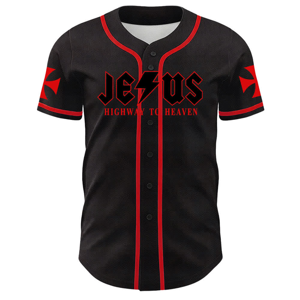 Christianartworkshop Jesús Camino al Cielo Jeremías 17:7-8 Camiseta de béisbol - image 16