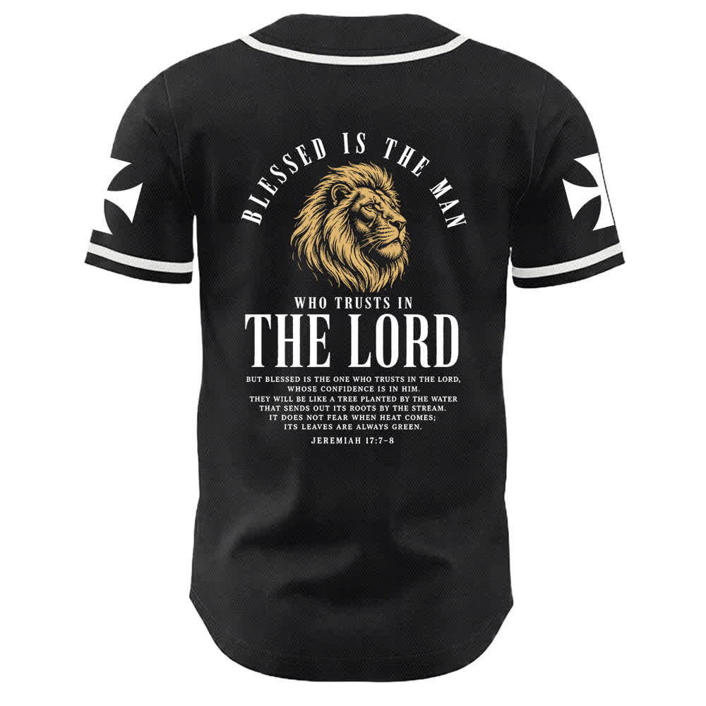 Christianartworkshop Camiseta de béisbol con la frase "El camino de Jesús al cielo" de Jeremías 17:7-8 - image 8