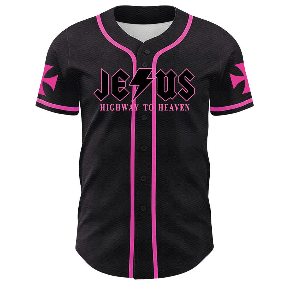 Christianartworkshop Jesús Camino al Cielo Jeremías 17:7-8 Camiseta de béisbol - image 23
