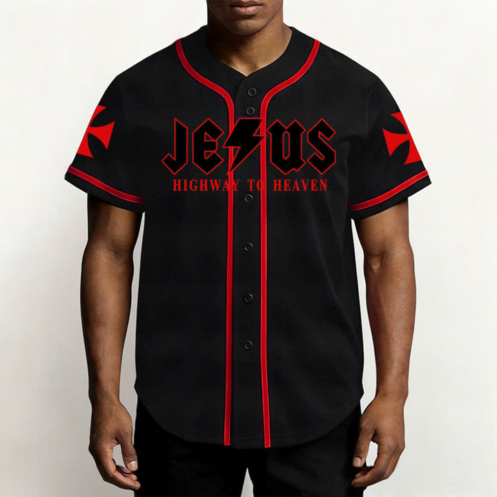 Christianartworkshop Jesús Camino al Cielo Jeremías 17:7-8 Camiseta de béisbol - image 20