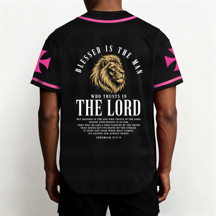 Christianartworkshop Jesús Camino al Cielo Jeremías 17:7-8 Camiseta de béisbol - image 26