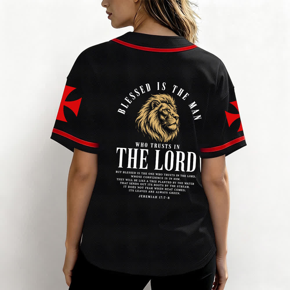 Christianartworkshop Camiseta de béisbol con la frase "El camino de Jesús al cielo" de Jeremías 17:7-8 - image 17