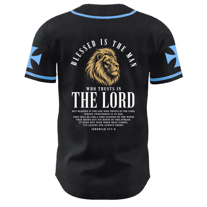 Christianartworkshop Jesús Camino al Cielo Jeremías 17:7-8 Camiseta de béisbol - image 43