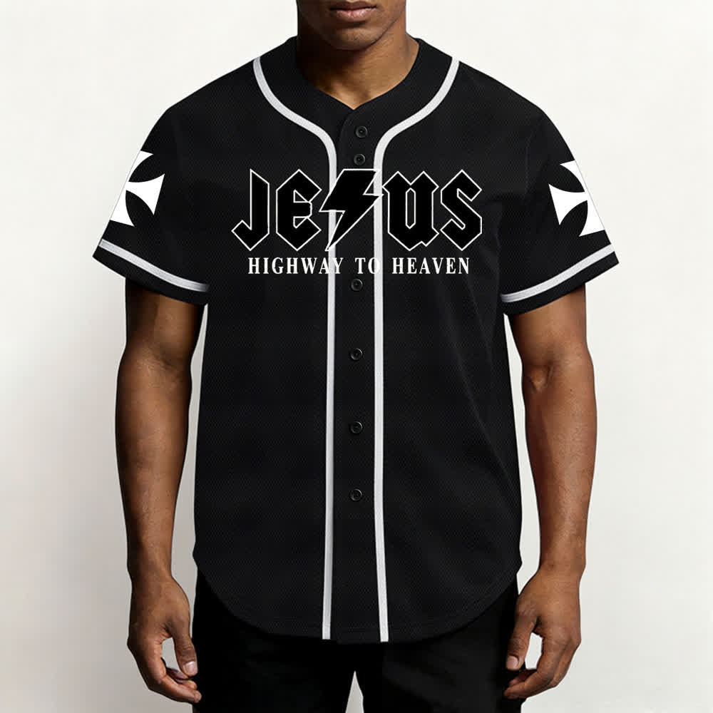 Christianartworkshop Jesús Camino al Cielo Jeremías 17:7-8 Camiseta de béisbol - image 13