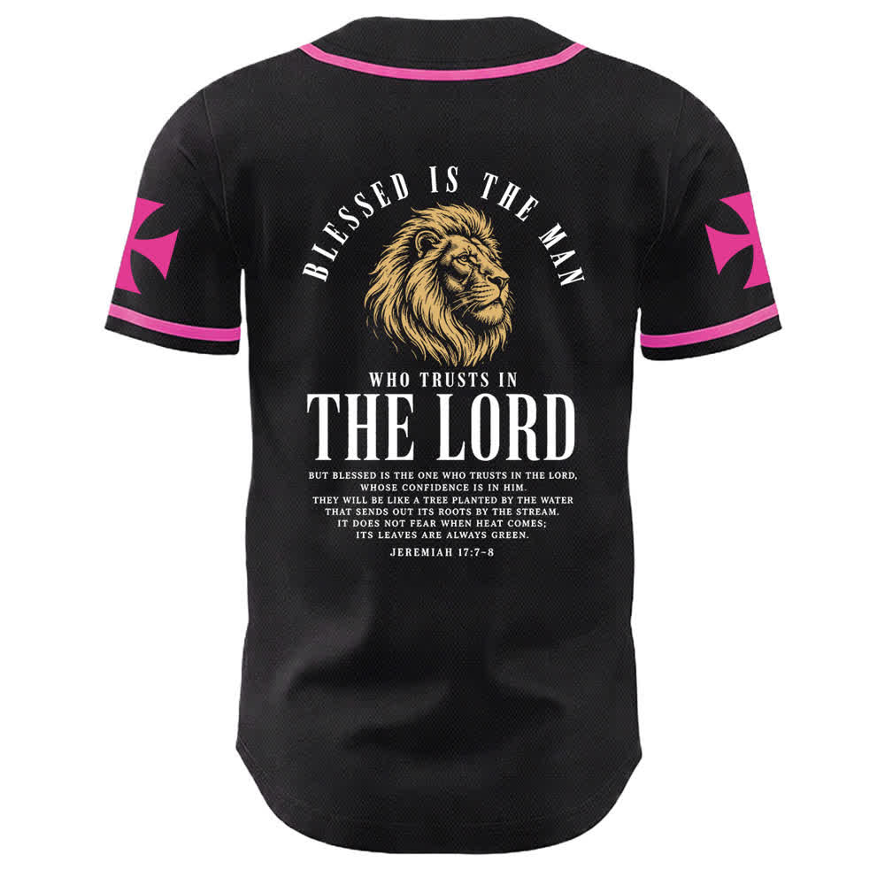 Christianartworkshop Jesús Camino al Cielo Jeremías 17:7-8 Camiseta de béisbol - image 22