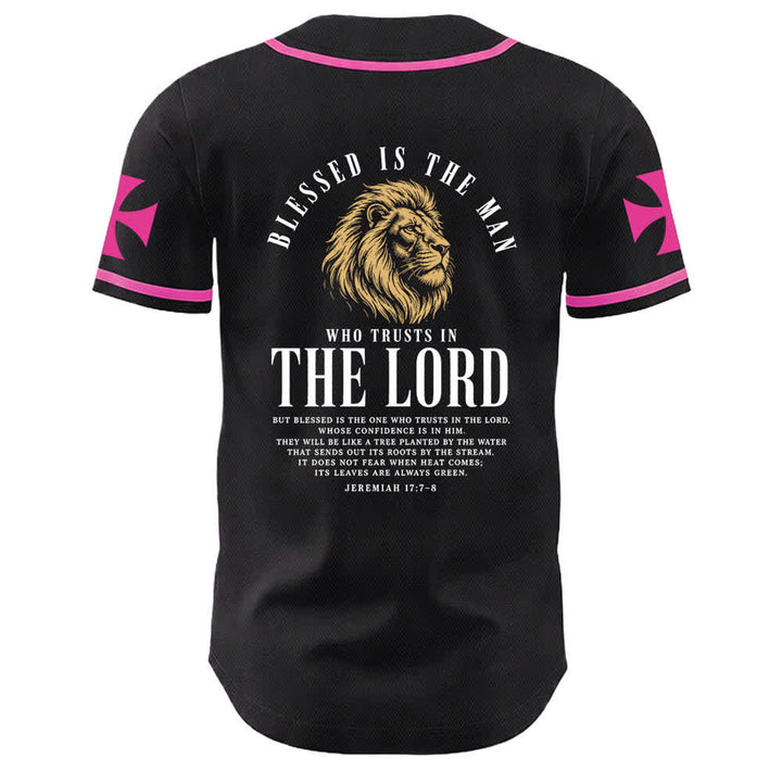 Christianartworkshop Jesús Camino al Cielo Jeremías 17:7-8 Camiseta de béisbol - image 22