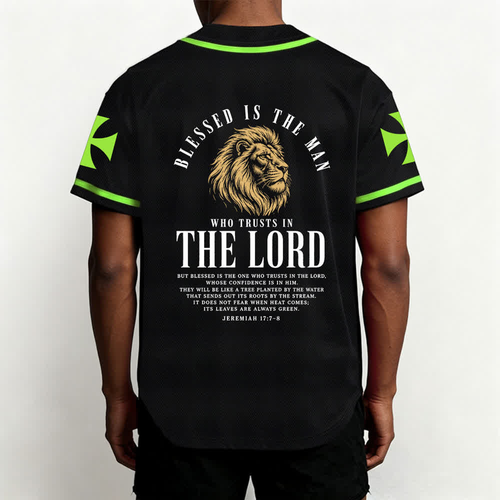 Christianartworkshop Jesús Camino al Cielo Jeremías 17:7-8 Camiseta de béisbol - image 59