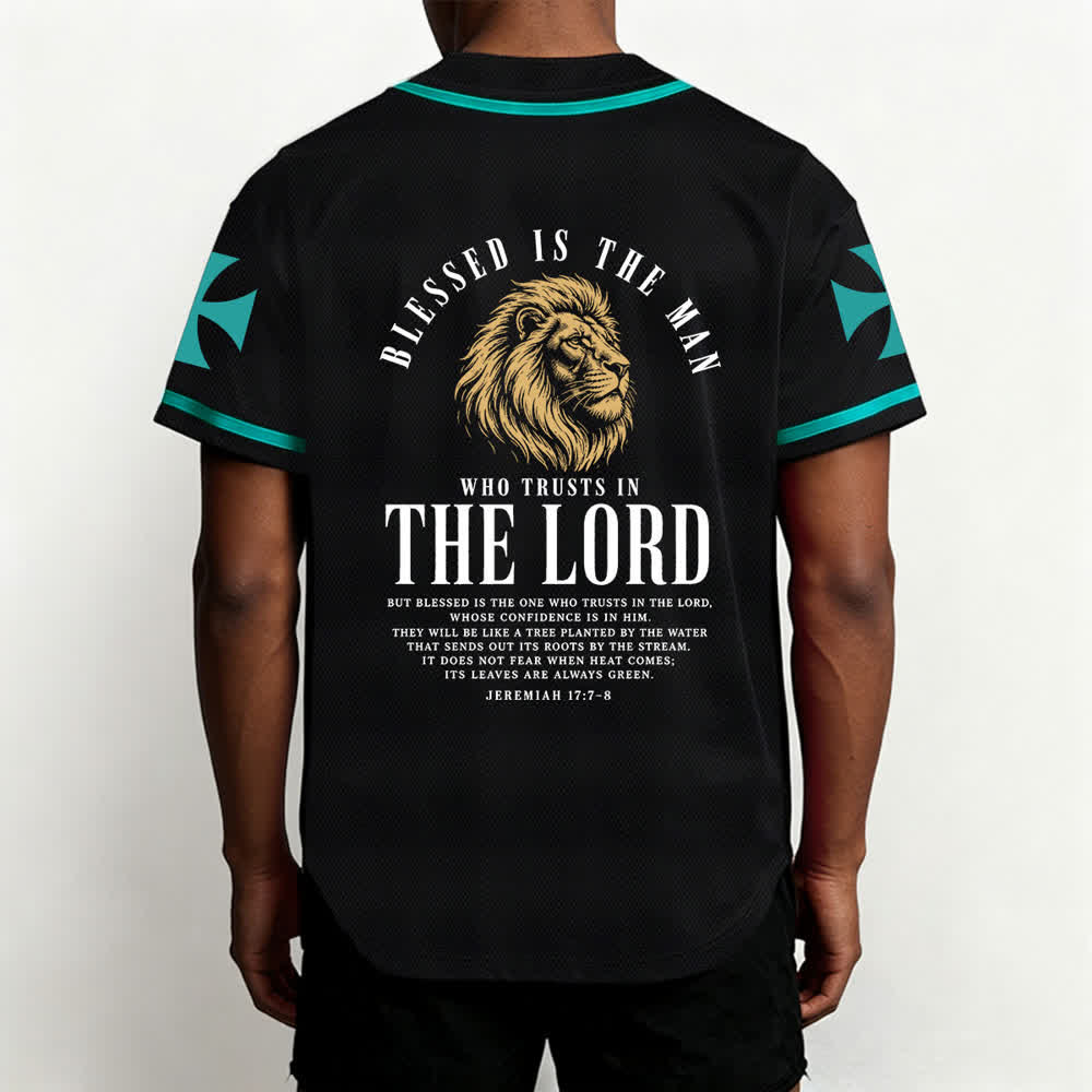 Christianartworkshop Camiseta de béisbol con la frase "El camino de Jesús al cielo" de Jeremías 17:7-8 - image 33