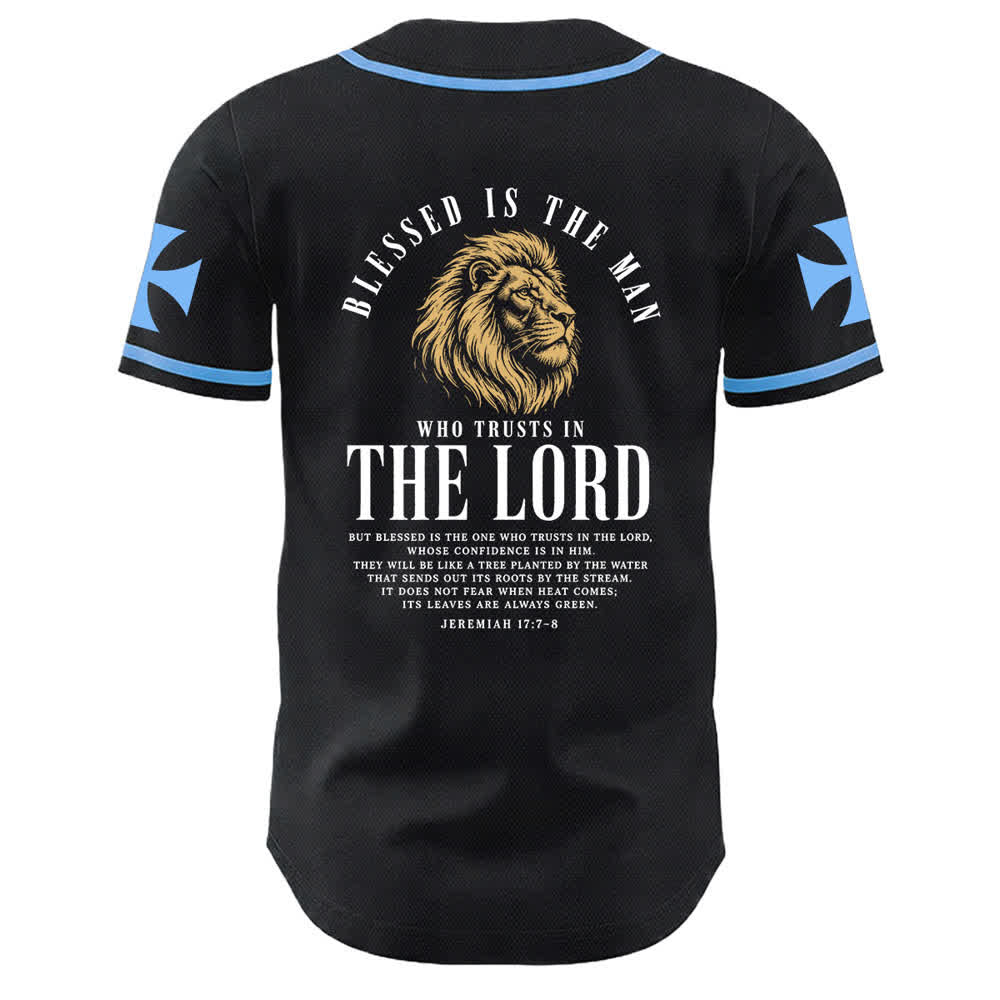 Christianartworkshop Camiseta de béisbol con la frase "El camino de Jesús al cielo" de Jeremías 17:7-8 - image 43