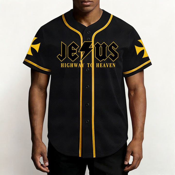 Christianartworkshop Jesús Camino al Cielo Jeremías 17:7-8 Camiseta de béisbol - image 6