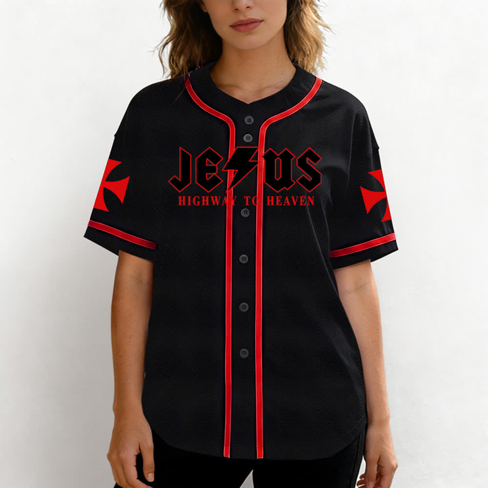 Christianartworkshop Jesús Camino al Cielo Jeremías 17:7-8 Camiseta de béisbol - image 18