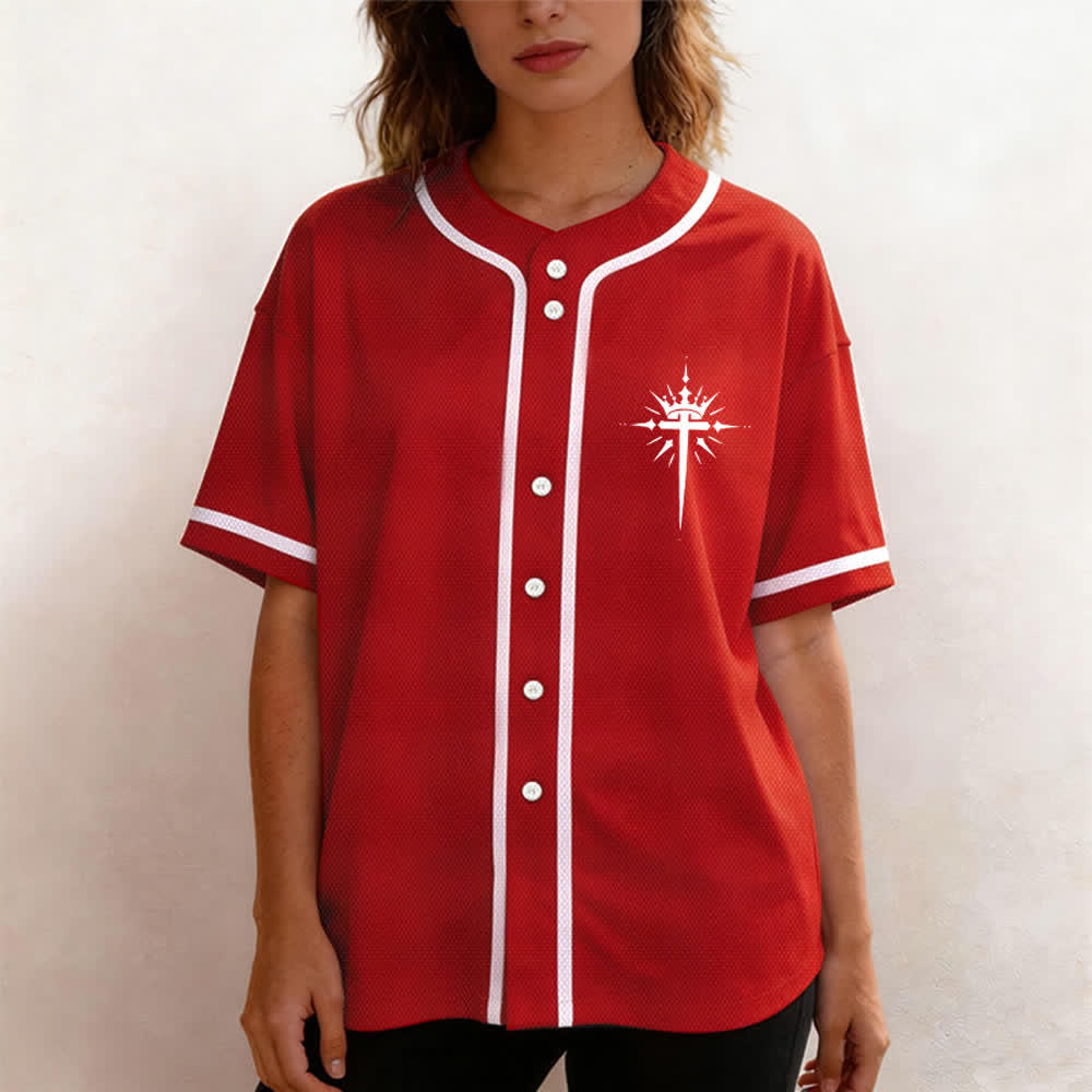 Christianartworkshop Camiseta de béisbol urbana de malla Army Of God - image 39