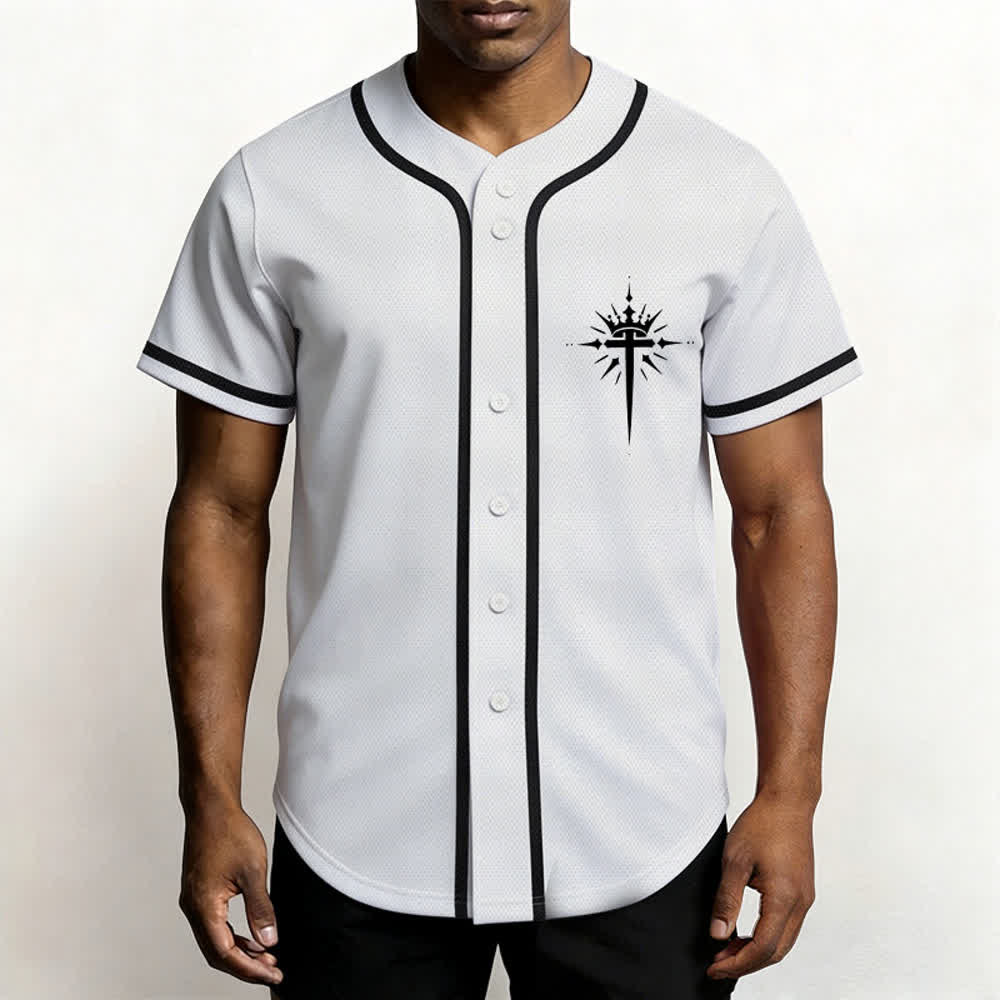 Christianartworkshop Camiseta de béisbol urbana de malla Army Of God - image 5